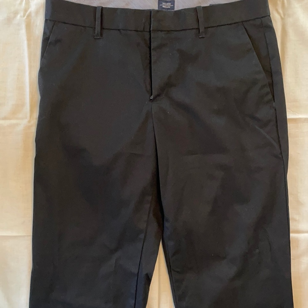 Gap Khakis. Black.  Perfect Condition